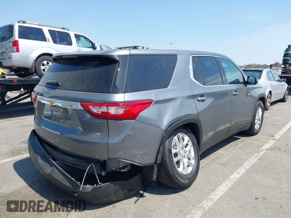 2020 Chevrolet Traverse LS with VIN 1GNEVFKW1LJ251126, listed as a IAAI auction lot 42116901 with 69,605 mi miles and . Bid and sale history available at DreamBid. Image 6.