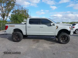 2023 Ford F-150 XL with VIN 1FTEW1E89PFA58074, listed as a IAAI auction lot 41298473 with 60,266 mi miles. Bid and sale history available at carsss.com. Image 13.
