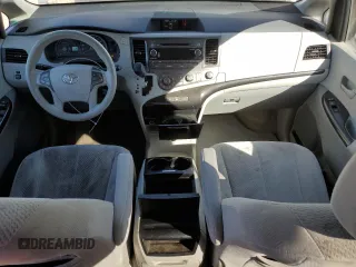 2011 Toyota Sienna LE with VIN 5TDJK3DC6BS028132, listed as a Copart auction lot 47260205 with 193,216 mi miles and Salvage Title. Bid and sale history available at carsss.com. Image 8.