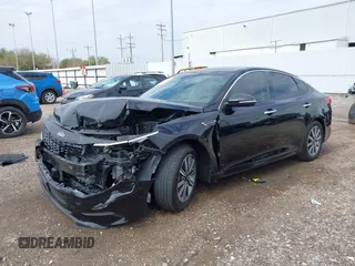 2020 Kia Optima EX Premium with VIN 5XXGU4L16LG395819, listed as a IAAI auction lot 41713909 with 72,096 mi miles. Bid and sale history available at carsss.com. Image 2.