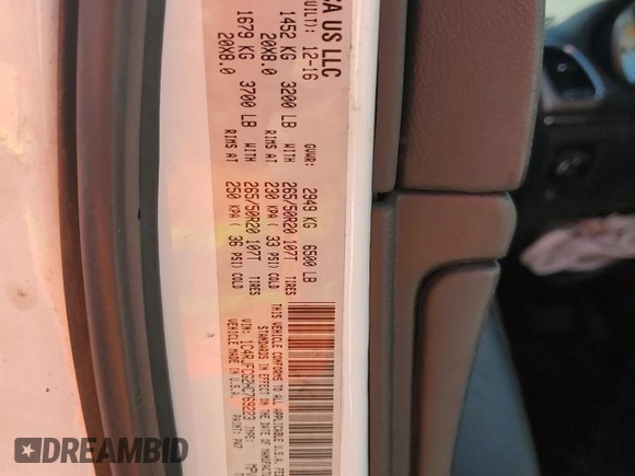 2017 Jeep Grand Cherokee Overland с VIN 1C4RJFCG2HC769223, выставлен на аукционе Copart как лот 60676775 с пробегом 83 962 миль миль и Списание • Salvage title. История ставок и продаж доступна на DreamBid. Изображение 14.