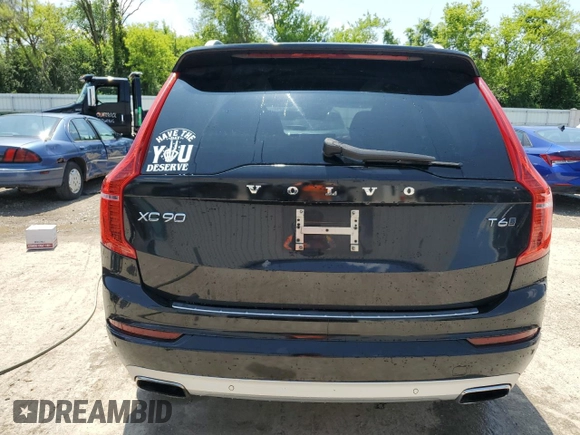 2017 Volvo XC90 Momentum with VIN YV4A22PK9H1106953, listed as a Copart auction lot 60252415 with 85,156 mi miles and Clean title. Bid and sale history available at DreamBid. Image 6.