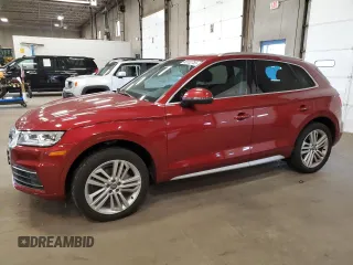 2018 Audi Q5 Premium Plus z VIN WA1BNAFY9J2241245, wystawiony jako Copart lot #60152755 z przebiegiem 70 352 mil mil oraz Szkoda całkowita • Salvage title. Historia ofert i sprzedaży dostępna na DreamBid. Obrazek 1.