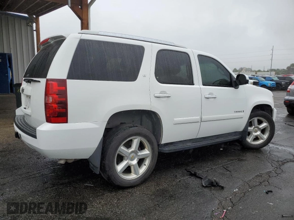 2007 Chevrolet Tahoe LT with VIN 1GNFK13037R195515, listed as a Copart auction lot 58743315 with 131,923 mi miles and Salvage title. Bid and sale history available at DreamBid. Image 3.