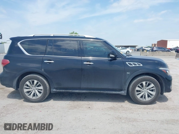 2016 Infiniti QX80 with VIN JN8AZ2NF6G9612118, listed as a IAAI auction lot 42051406 with 160,733 mi miles and . Bid and sale history available at DreamBid. Image 13.