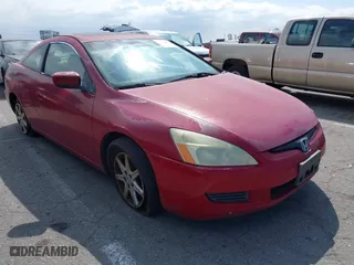 2004 Honda Accord Cpe EX with VIN 1HGCM82674A022290, listed as a IAAI auction lot 41884101 with 1 mi miles. Bid and sale history available at carsss.com. Image 1.