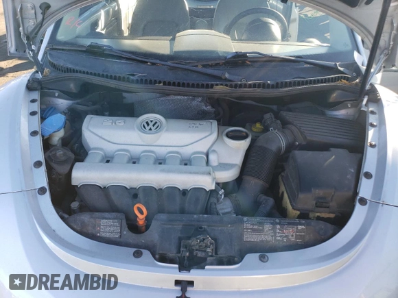 2007 Volkswagen New Beetle Coupe with VIN 3VWEW31C57M508502, listed as a Copart auction lot 82336004 with 58,533 mi miles and Salvage Title. Bid and sale history available at carsss.com. Image 12.