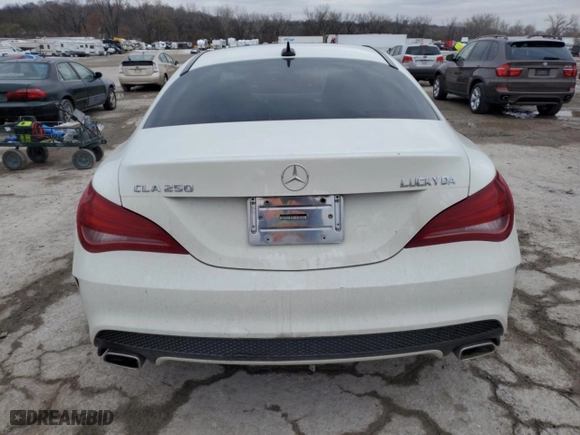 2014 Mercedes-Benz CLA-Class CLA 250 with VIN WDDSJ4EB2EN126142, listed as a Copart auction lot 83414104 with 123,984 mi miles and Clean Title. Bid and sale history available at carsss.com. Image 6.