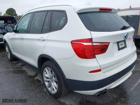 2013 BMW X3 xDrive28i with VIN 5UXWX9C52D0A16547, listed as a IAAI auction lot 41799109 with 118,201 mi miles. Bid and sale history available at carsss.com. Image 3.