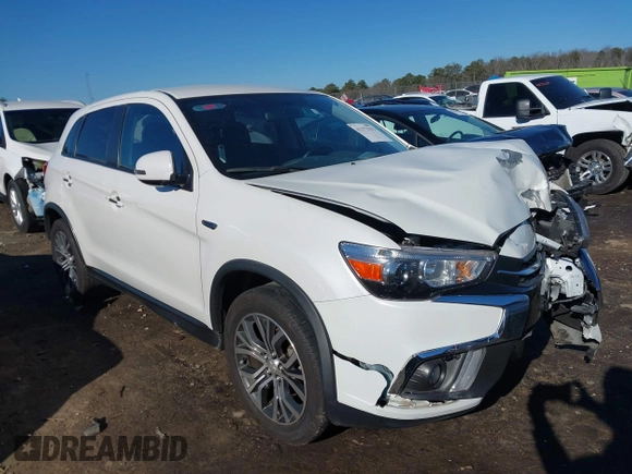 2019 Mitsubishi Outlander Sport SE 2.0 with VIN JA4AP4AU2KU010687, listed as a IAAI auction lot 41173252 with 157,259 mi miles. Bid and sale history available at carsss.com. Image 1.