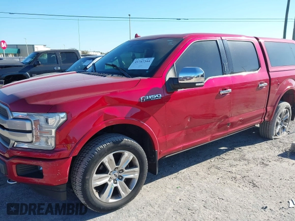2020 Ford F-150 XL with VIN 1FTEW1E44LFA80412, listed as a IAAI auction lot 41747344 with 78,855 mi miles and . Bid and sale history available at DreamBid. Image 6.