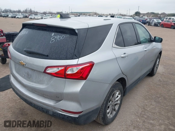 2019 Chevrolet Equinox LT with VIN 2GNAXKEV9K6208900, listed as a IAAI auction lot 41597307 with 159,364 mi miles. Bid and sale history available at carsss.com. Image 4.