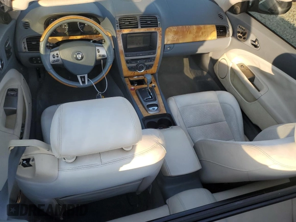 2007 Jaguar XK with VIN SAJWA44BX75B09612, listed as a Copart auction lot 75139114 with 86,094 mi miles and Salvage Title. Bid and sale history available at carsss.com. Image 8.