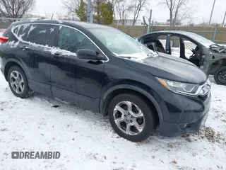 2018 Honda CR-V EX with VIN 7FARW1H53JE044111, listed as a IAAI auction lot 41354366 with 1 mi miles. Bid and sale history available at carsss.com. Image 1.