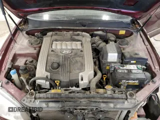 2005 Hyundai XG with VIN KMHFU45E25A399260, listed as a Copart auction lot 89291165 with 102,970 mi miles and Salvage Title. Bid and sale history available at carsss.com. Image 12.
