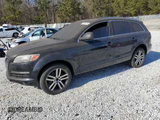 2007 Audi Q7 Premium with VIN WA1BV74L47D018456, listed as a Copart auction lot 85558234 with 0 mi miles and Salvage Title. Bid and sale history available at carsss.com. Image 1.