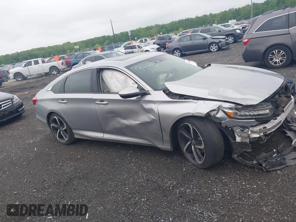 2019 Honda Accord Touring z VIN 1HGCV2F96KA009445, wystawiony jako IAAI lot #42181051 z przebiegiem Nie podano mil oraz . Historia ofert i sprzedaży dostępna na DreamBid. Obrazek 13.