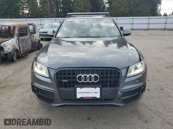 2015 Audi Q5 Premium Plus with VIN WA1DGAFP9FA075980, listed as a Copart auction lot 47079305 with 118,826 mi miles and Salvage Title. Bid and sale history available at carsss.com. Image 5.
