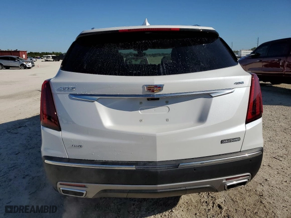 2023 Cadillac XT5 AWD Premium Luxury with VIN 1GYKNDRS8PZ135295, listed as a Copart auction lot 47783265 with 7,072 mi miles and Non Repairable. Bid and sale history available at carsss.com. Image 6.