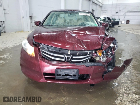 2011 Honda Accord LX with VIN 1HGCP2F38BA144867, listed as a Copart auction lot 58388065 with 130,413 mi miles and Salvage title. Bid and sale history available at DreamBid. Image 5.