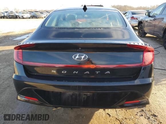 2020 Hyundai Sonata SEL z VIN 5NPEL4JA8LH054018, wystawiony jako Copart lot #46844565 z przebiegiem 44 712 mil mil oraz Szkoda całkowita • Salvage title. Historia ofert i sprzedaży dostępna na DreamBid. Obrazek 6.