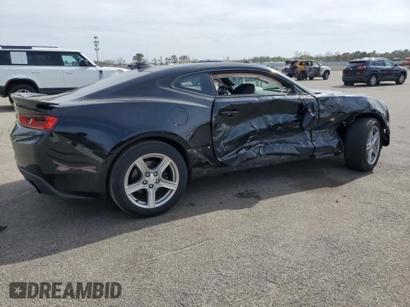 2017 Chevrolet Camaro 1LT with VIN 1G1FA1RX2H0140763, listed as a Copart auction lot 54157075 with 79,966 mi miles and Salvage Title. Bid and sale history available at carsss.com. Image 3.
