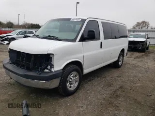 2012 Chevrolet Express Passenger 1LT z VIN 1GAZGYFG8C1174282, wystawiony jako Copart lot #86012024 z przebiegiem 170 680 mil mil oraz Szkoda całkowita • Salvage title. Historia ofert i sprzedaży dostępna na DreamBid. Obrazek 1.