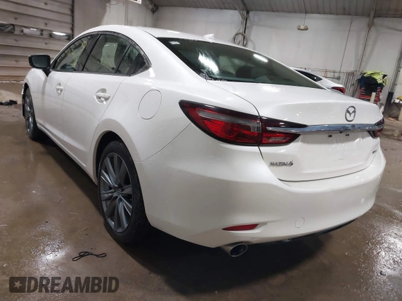 2019 Mazda 6 Grand Touring with VIN JM1GL1TYXK1505439, listed as a IAAI auction lot 41672678 with 52,990 mi miles and . Bid and sale history available at carsss.com. Image 3.