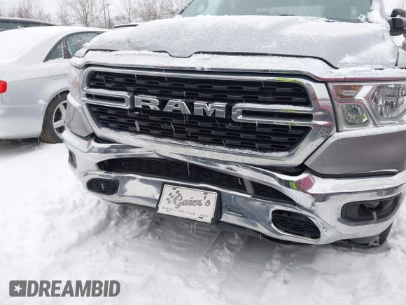2022 Ram 1500 Big Horn with VIN 1C6RRFBG9NN374344, listed as a IAAI auction lot 41259324 with 81,846 mi miles and . Bid and sale history available at DreamBid. Image 17.