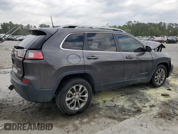 2020 Jeep Cherokee Latitude Plus with VIN 1C4PJLLB2LD528551, listed as a Copart auction lot 53190595 with 89,188 mi miles and Salvage title. Bid and sale history available at DreamBid. Image 3.