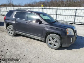 2013 GMC Terrain SLE with VIN 2GKALSEK7D6348249, listed as a Copart auction lot 48407795 with 104,104 mi miles and Salvage Title. Bid and sale history available at carsss.com. Image 4.
