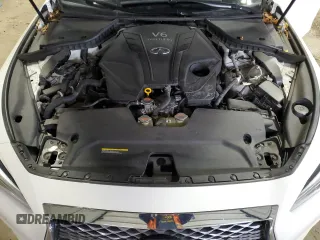 2022 Infiniti Q50 LUXE with VIN JN1EV7BR7NM341183, listed as a Copart auction lot 51604585 with 33,160 mi miles and Clean Title. Bid and sale history available at carsss.com. Image 11.