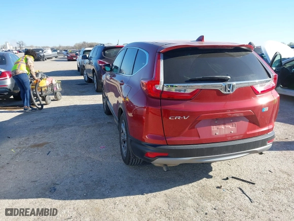 2018 Honda CR-V EX-L with VIN 2HKRW1H86JH521251, listed as a IAAI auction lot 41828701 with 118,706 mi miles. Bid and sale history available at carsss.com. Image 3.