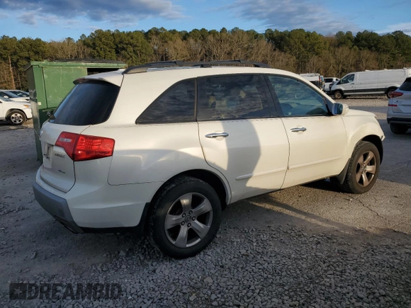 2009 Acura MDX Sport/Pwr Tail Gate with VIN 2HNYD28769H526060, listed as a Copart auction lot 88302065 with 216,477 mi miles and Salvage Title. Bid and sale history available at carsss.com. Image 3.