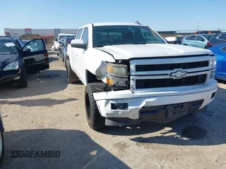 2015 Chevrolet Silverado 1500 LT with VIN 3GCPCREC4FG455337, listed as a IAAI auction lot 41970250 with 83,495 mi miles and . Bid and sale history available at DreamBid. Image 1.