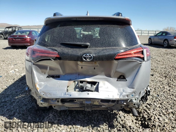 2018 Toyota RAV4 XLE with VIN 2T3RFREV0JW802429, listed as a Copart auction lot 49906515 with 53,544 mi miles and Salvage Title. Bid and sale history available at DreamBid. Image 6.