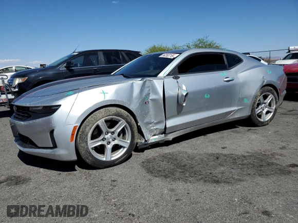 2019 Chevrolet Camaro 1LT z VIN 1G1FB1RX5K0134363, wystawiony jako Copart lot #56253715 z przebiegiem 83 194 mil mil oraz Szkoda całkowita • Salvage title. Historia ofert i sprzedaży dostępna na DreamBid. Obrazek 1.