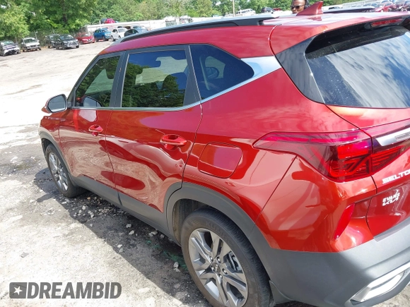 2023 Kia Seltos S with VIN KNDEU2AA1P7432837, listed as a IAAI auction lot 42213801 with 34,820 mi miles and . Bid and sale history available at DreamBid. Image 15.