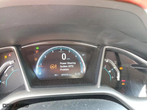 2016 Honda Civic Sedan EX-T with VIN 19XFC1F33GE013559, listed as a Copart auction lot 60928424 with 85,838 mi miles and Clean Title. Bid and sale history available at carsss.com. Image 9.