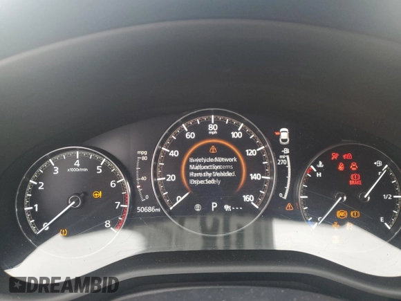 2021 Mazda CX-30 Select with VIN 3MVDMBBL0MM203495, listed as a Copart auction lot 55413165 with 50,686 mi miles and Non repairable. Bid and sale history available at DreamBid. Image 9.