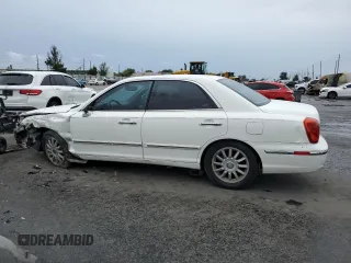 2005 Hyundai XG350 with VIN KMHFU45E55A381660, listed as a Copart auction lot 45804805 with 130,480 mi miles and Salvage Title. Bid and sale history available at carsss.com. Image 2.