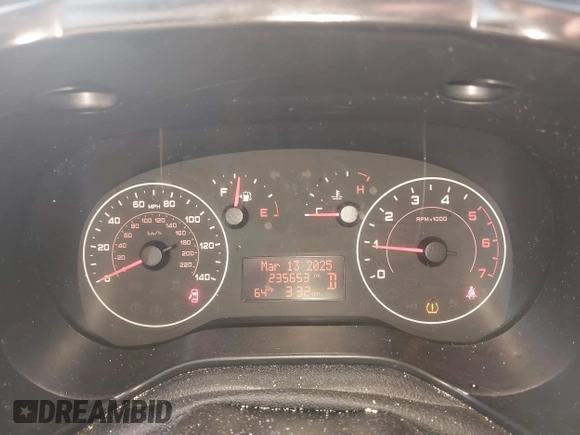 2018 Ram ProMaster City Cargo Tradesman SLT with VIN ZFBERFBB1J6K88187, listed as a IAAI auction lot 41789745 with 235,653 mi miles and . Bid and sale history available at DreamBid. Image 7.