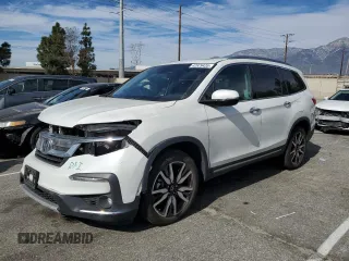 2021 Honda Pilot Elite with VIN 5FNYF6H02MB029791, listed as a Copart auction lot 42829435 with 54,403 mi miles and Salvage Title. Bid and sale history available at carsss.com. Image 1.