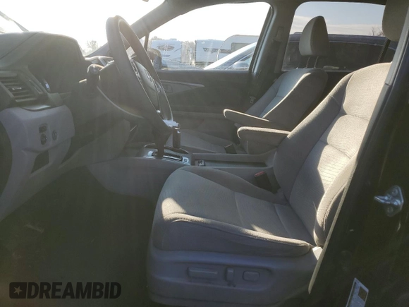 2017 Honda Pilot EX with VIN 5FNYF6H30HB051093, listed as a Copart auction lot 81283884 with 162,577 mi miles and Salvage Title. Bid and sale history available at DreamBid. Image 7.