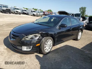 2012 Mazda 6 i Touring with VIN 1YVHZ8DH5C5M17171, listed as a Copart auction lot 59031505 with 162,104 mi miles and Salvage title. Bid and sale history available at DreamBid. Image 1.
