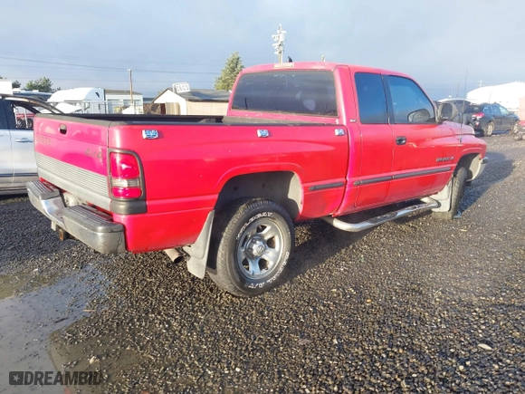 1998 Dodge Ram 1500 with VIN 3B7HF13Z2WG157096, listed as a IAAI auction lot 41200751 with 157,125 mi miles. Bid and sale history available at carsss.com. Image 4.