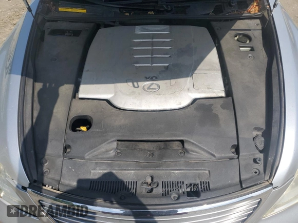 2007 Lexus LS 460 with VIN JTHBL46F675015780, listed as a Copart auction lot 57229485 with 208,168 mi miles and Clean Title. Bid and sale history available at DreamBid. Image 11.