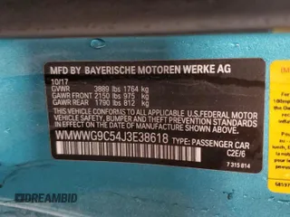 2018 MINI Convertible Cooper S with VIN WMWWG9C54J3E38618, listed as a Copart auction lot 81411364 with 0 mi miles and Salvage Title. Bid and sale history available at carsss.com. Image 13.