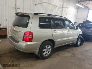 2003 Toyota Highlander with VIN JTEHF21A130121205, listed as a Copart auction lot 49322465 with 194,266 mi miles and Salvage Title. Bid and sale history available at carsss.com. Image 3.
