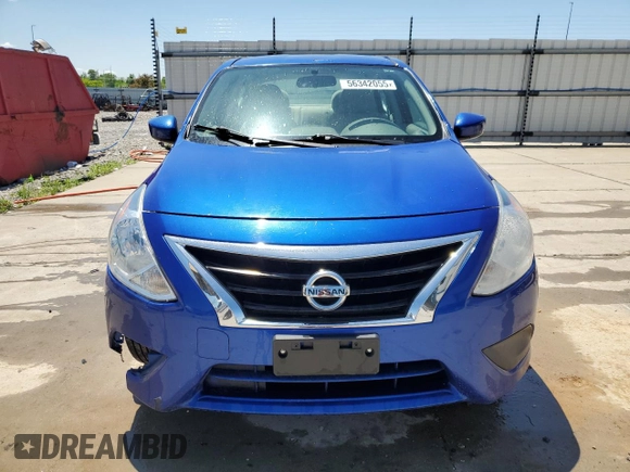 2016 Nissan Versa S z VIN 3N1CN7AP4GL829284, wystawiony jako Copart lot #56342055 z przebiegiem 111 984 mil mil oraz Szkoda całkowita • Salvage title. Historia ofert i sprzedaży dostępna na DreamBid. Obrazek 5.